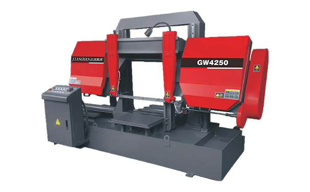 岑巩GW4250双柱龙门卧式带锯床